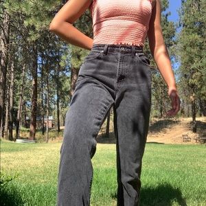 Black mom jeans